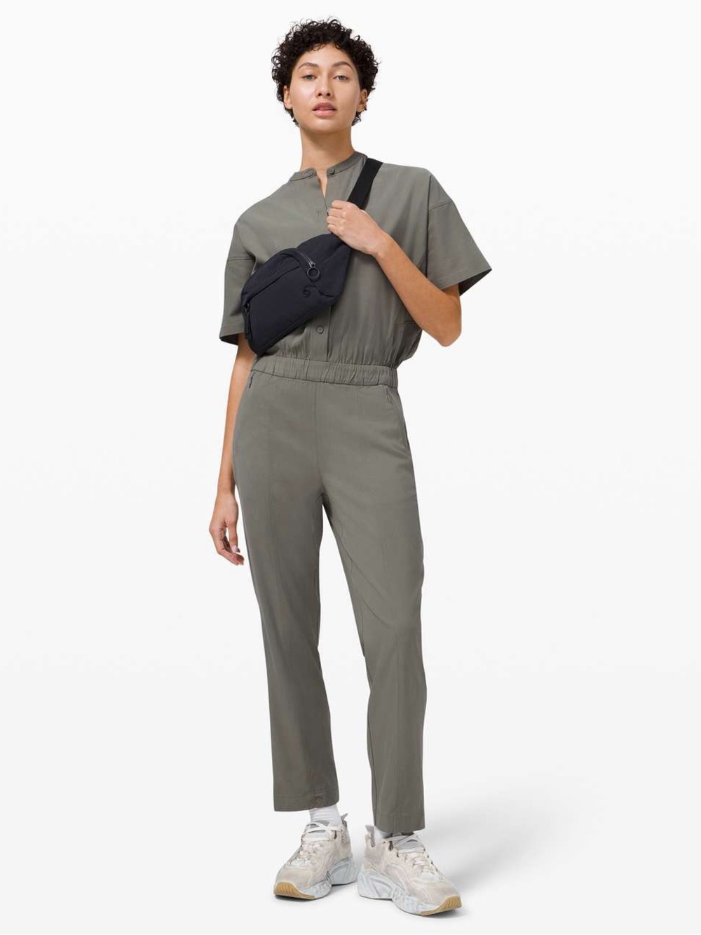 Lululemon Perfectly Poised Jumpsuit - Grey Sage